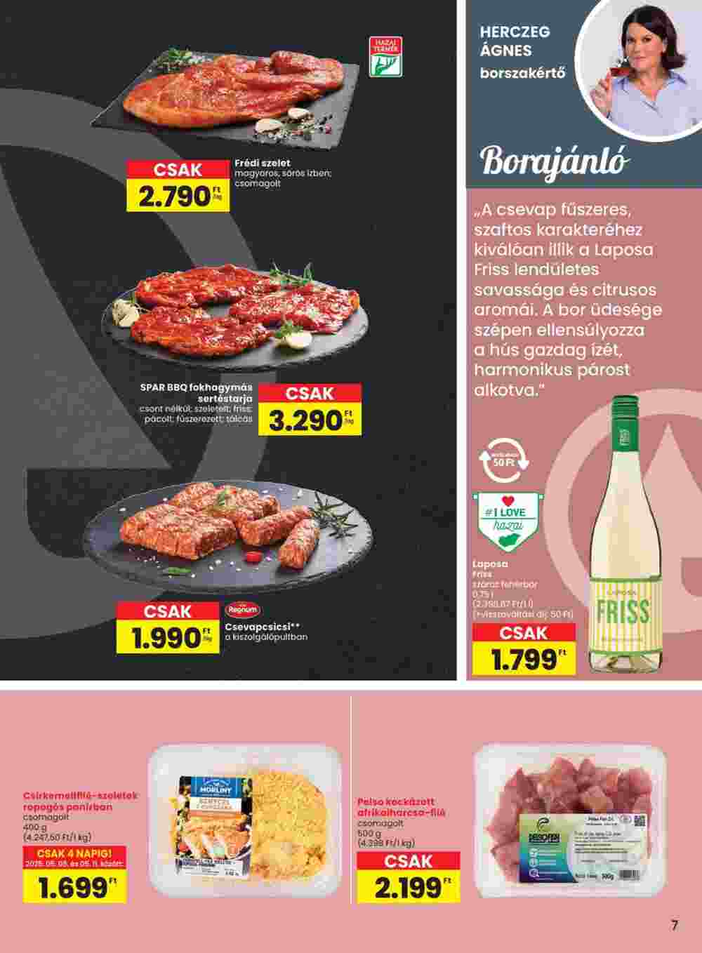 Spar akciós újság 2025.05.08-tól - 7. oldal.