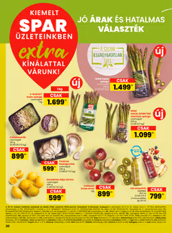 Spar Extra akciós újság 2025.05.08-tól