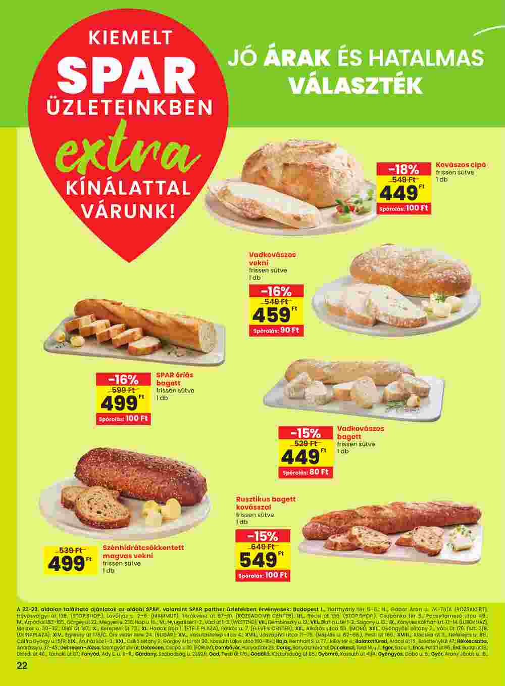 Spar Extra akciós újság 2025.05.08-tól - 4. oldal.