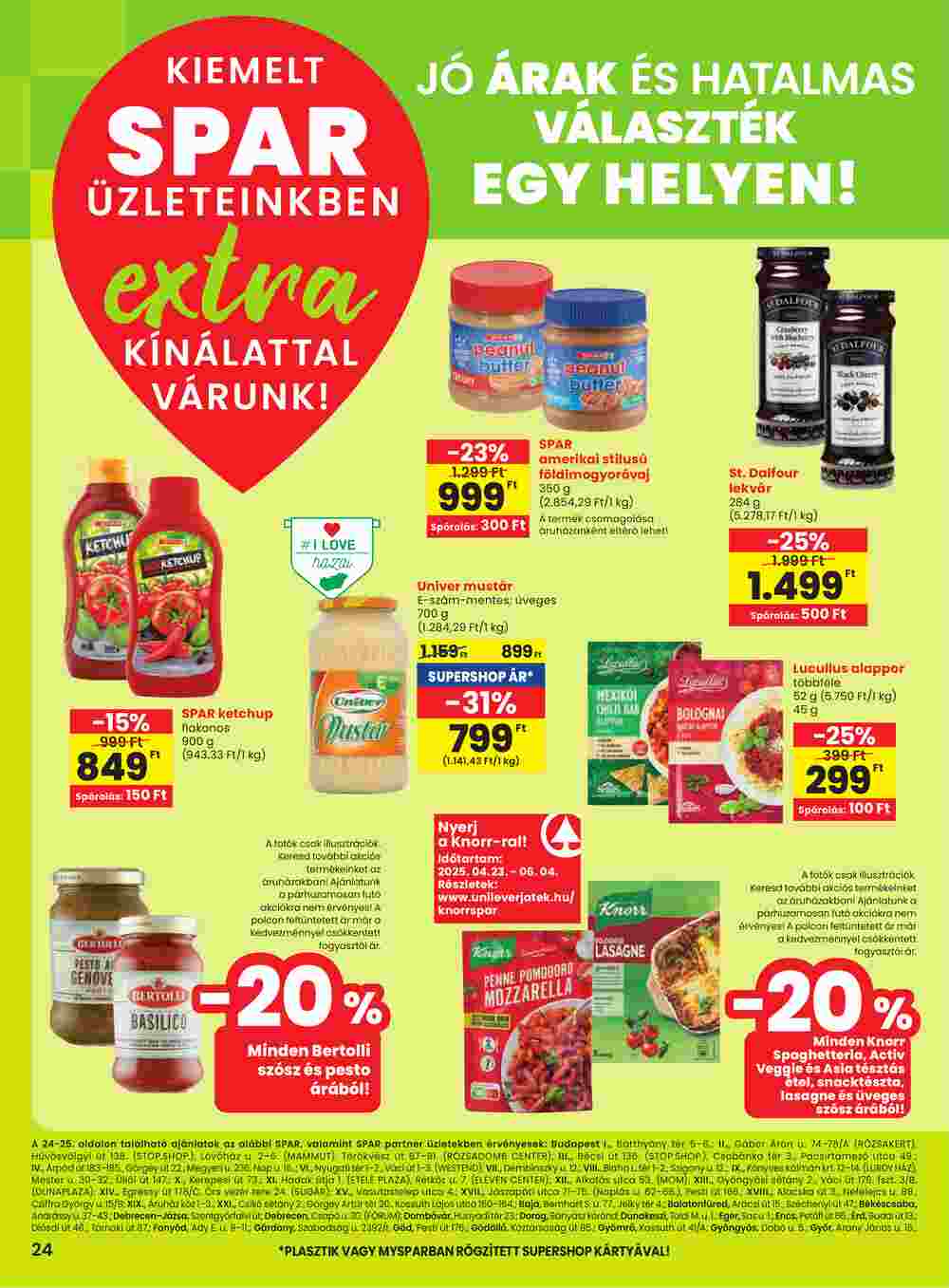 Spar Extra akciós újság 2025.05.08-tól - 6. oldal.