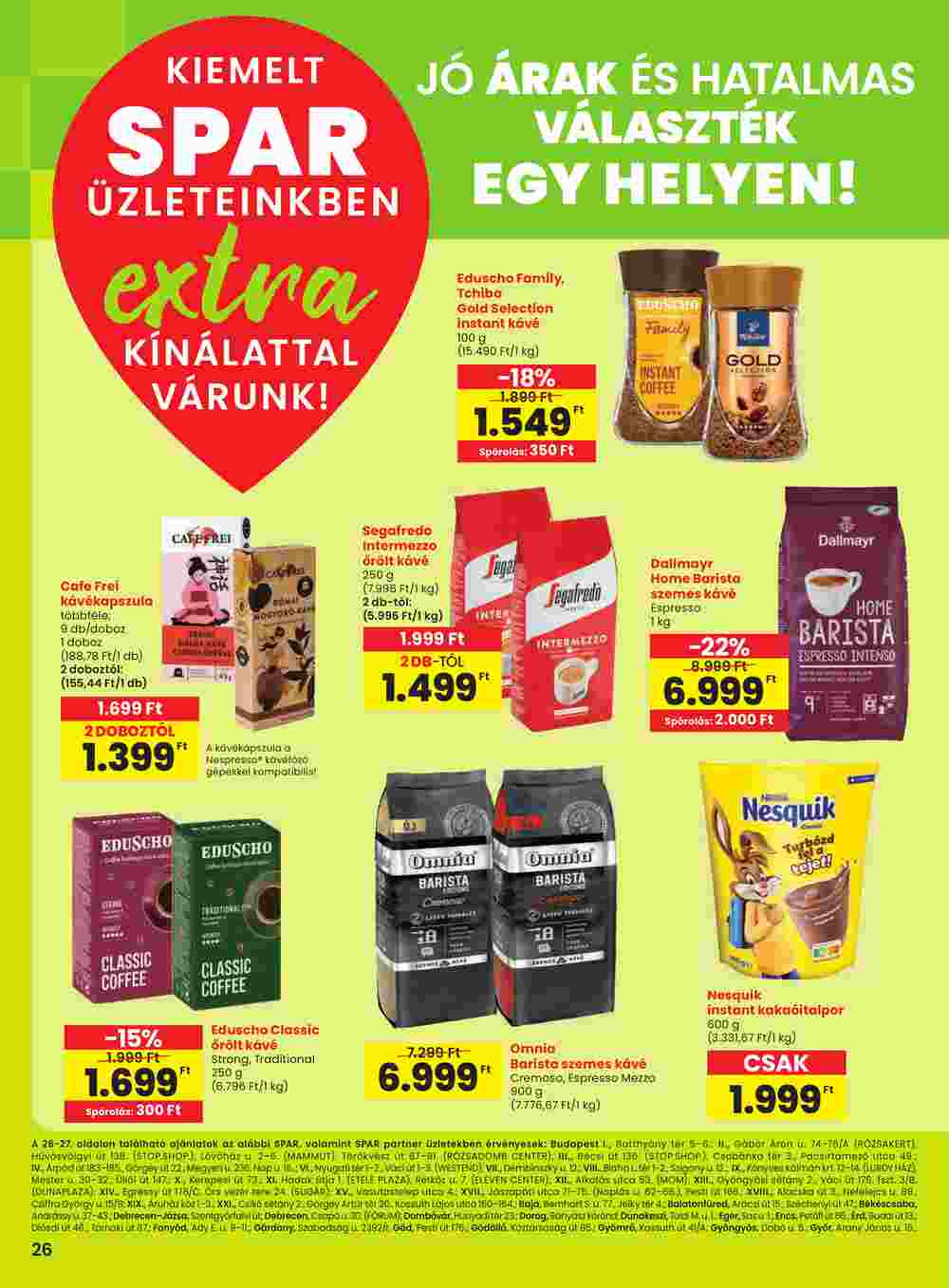 Spar Extra akciós újság 2025.05.08-tól - 8. oldal.