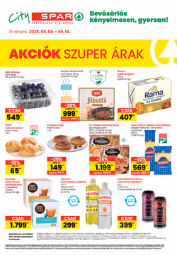 Spar akciós újság 2025.05.08-tól