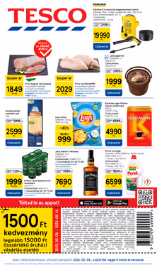 Tesco akciós újság 2025.05.08-tól