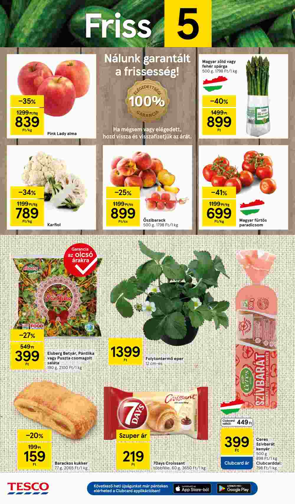 Tesco akciós újság 2025.05.08-tól - 2. oldal.