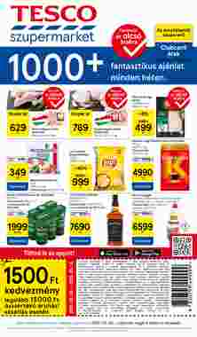 Tesco akciós újság 2025.05.08-tól