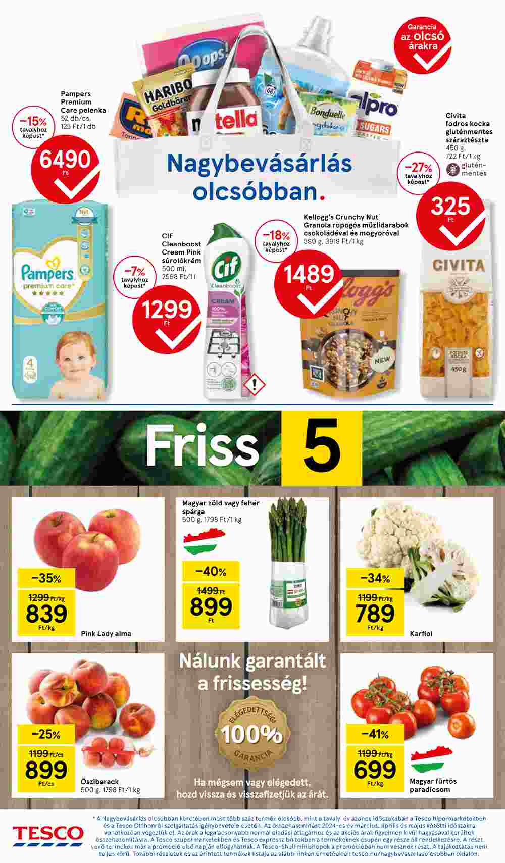 Tesco akciós újság 2025.05.08-tól - 2. oldal.