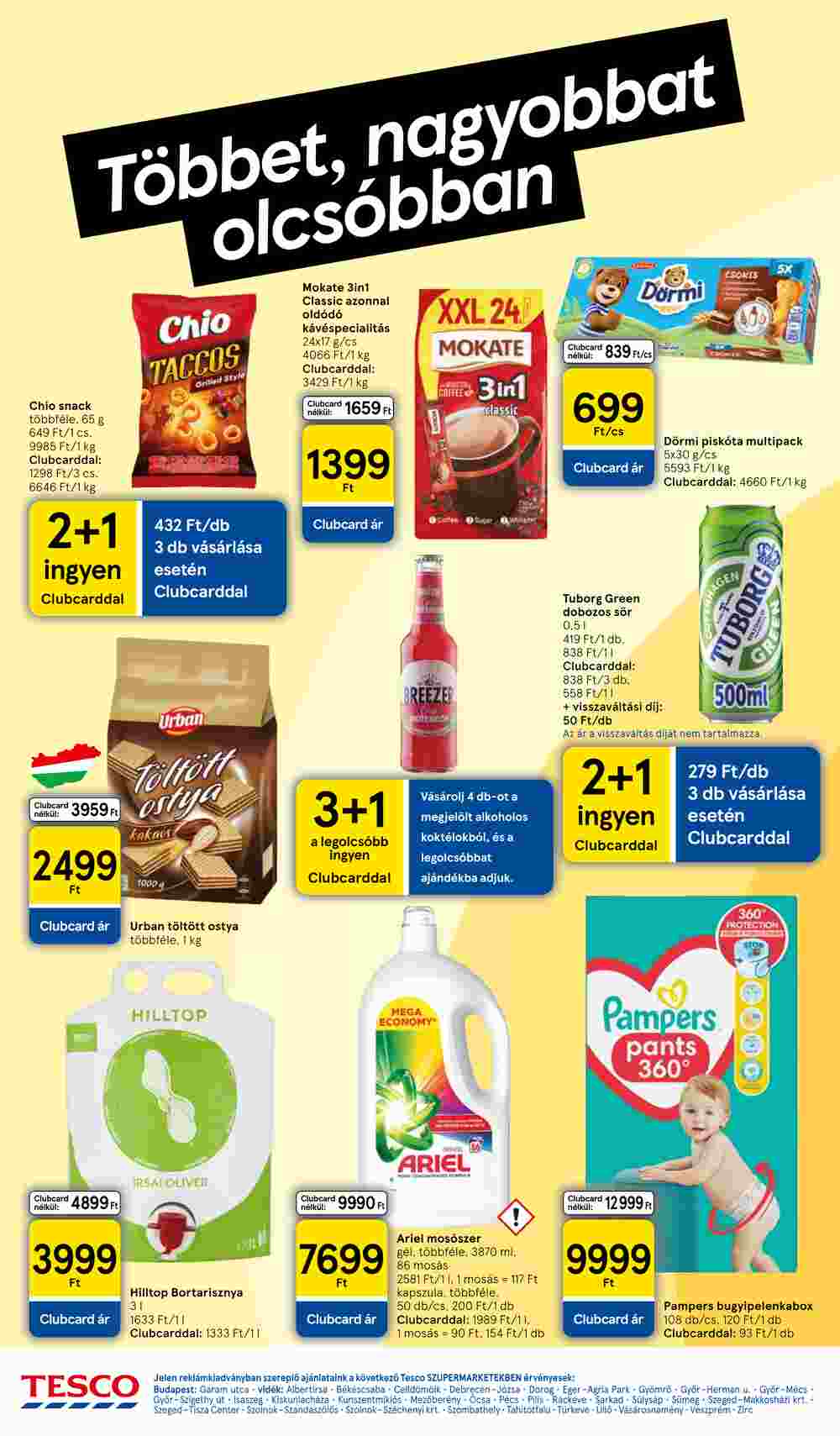 Tesco akciós újság 2025.05.08-tól - 4. oldal.