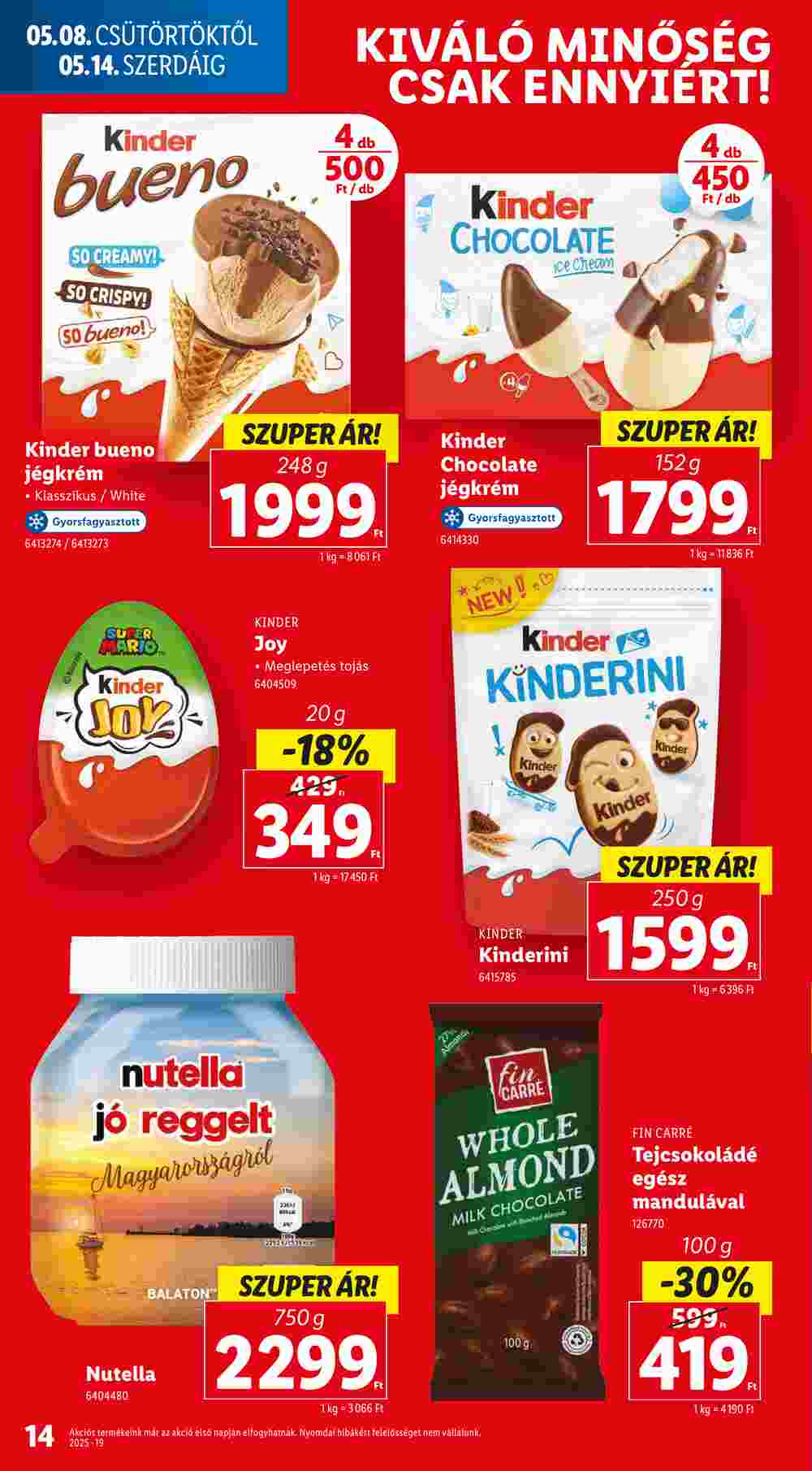 Lidl akciós újság 2025.05.08-tól - 12. oldal.