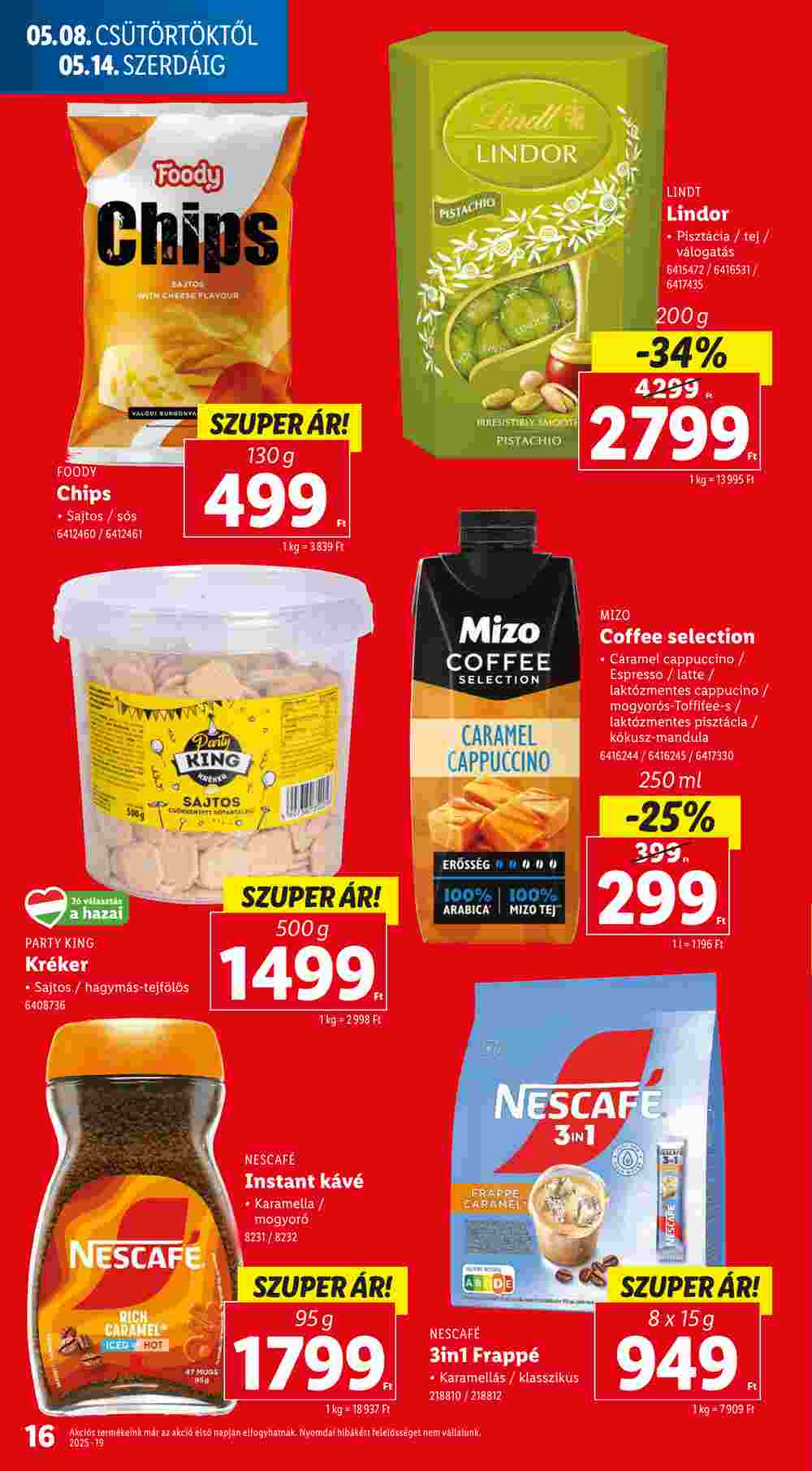 Lidl akciós újság 2025.05.08-tól - 14. oldal.