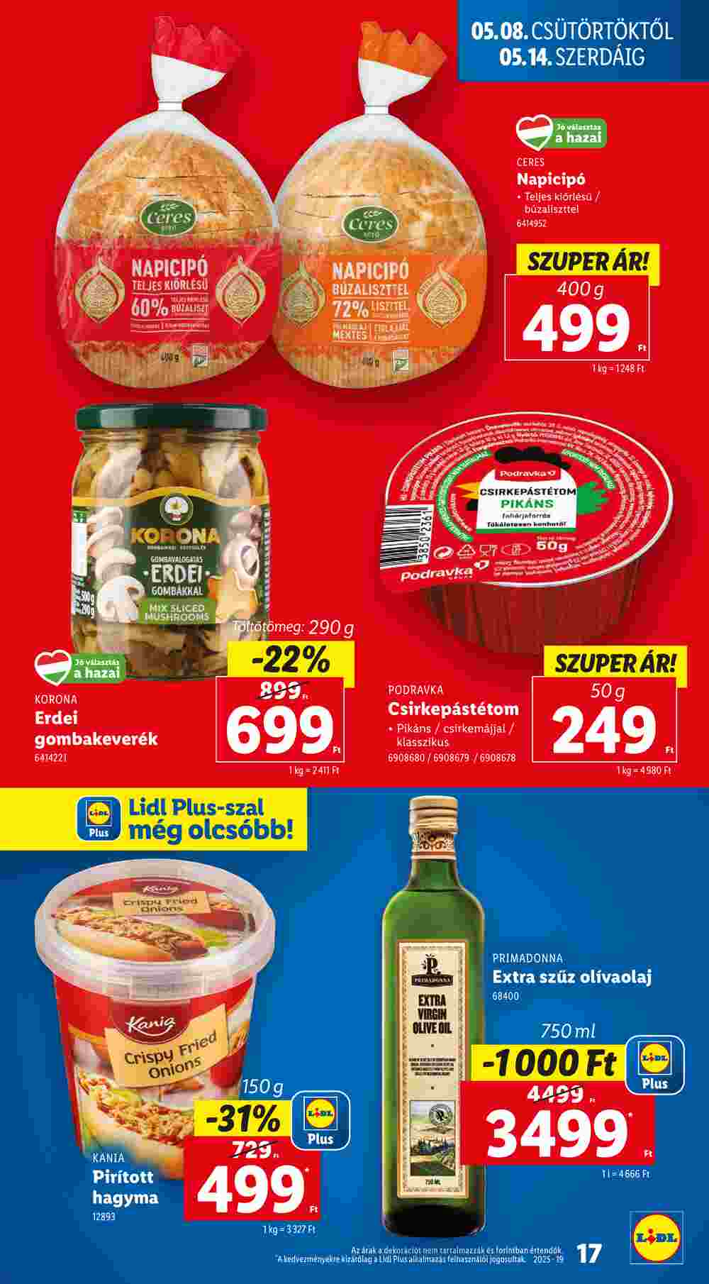 Lidl akciós újság 2025.05.08-tól - 15. oldal.