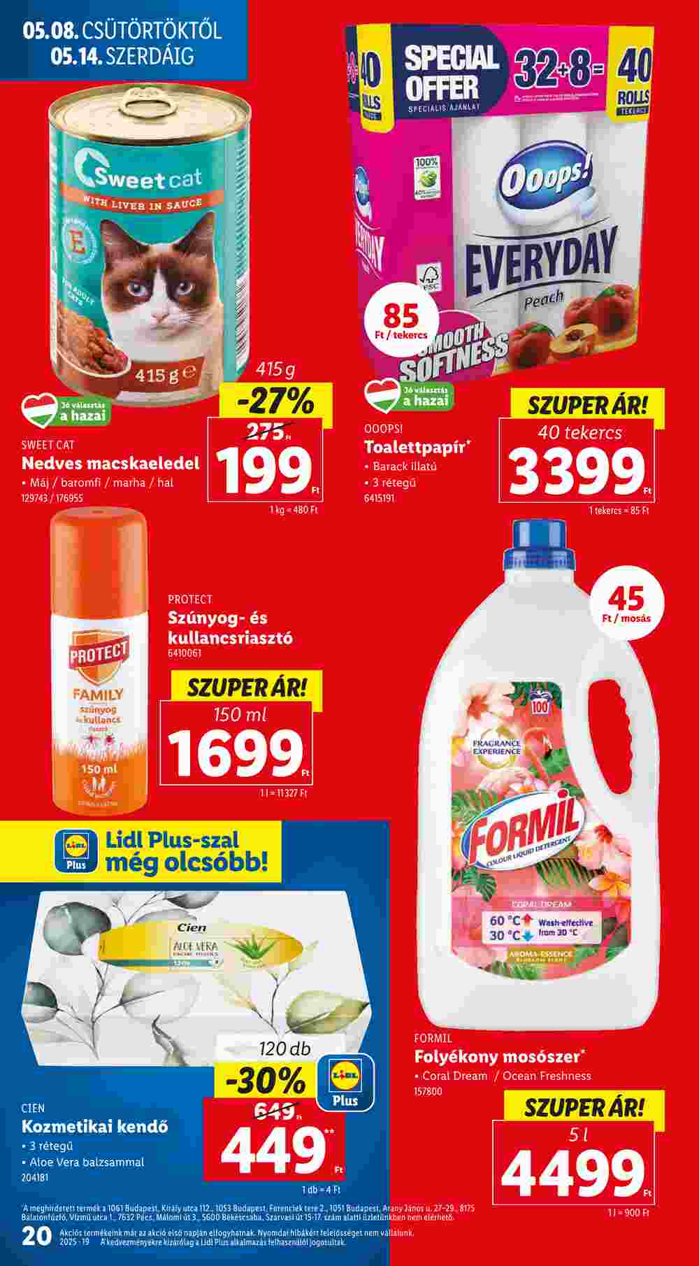 Lidl akciós újság 2025.05.08-tól - 18. oldal.