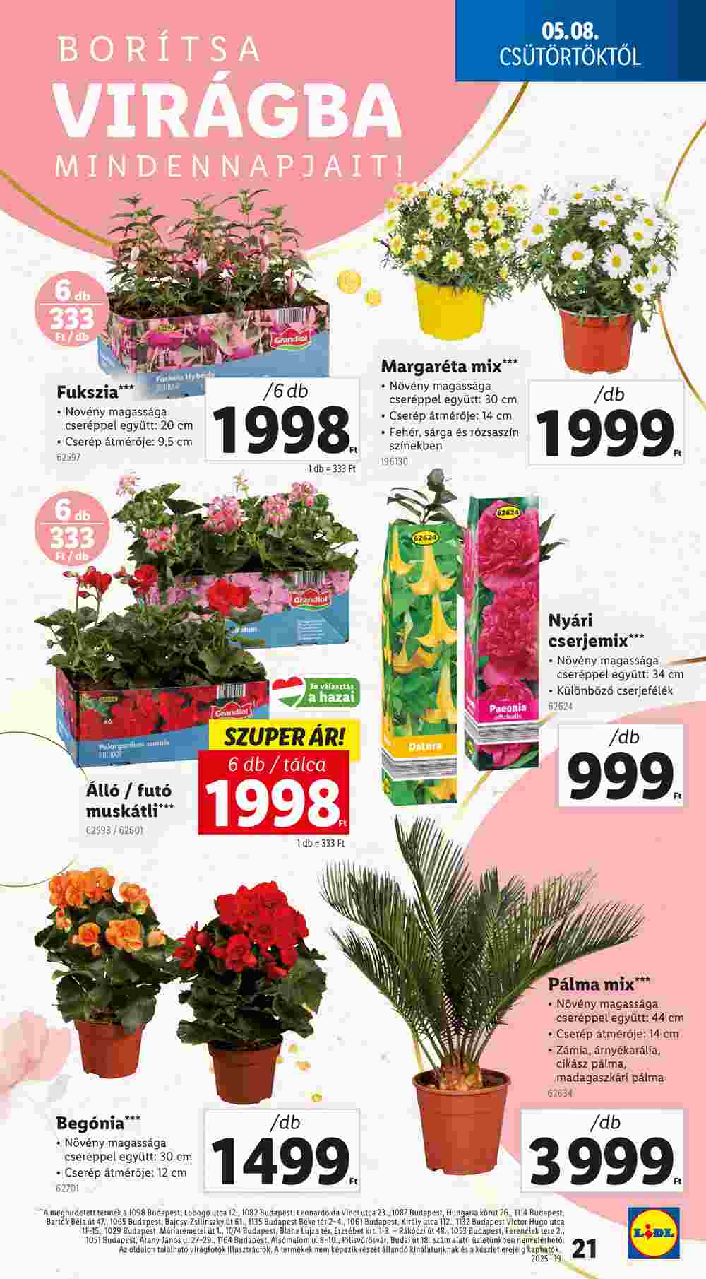 Lidl akciós újság 2025.05.08-tól - 19. oldal.