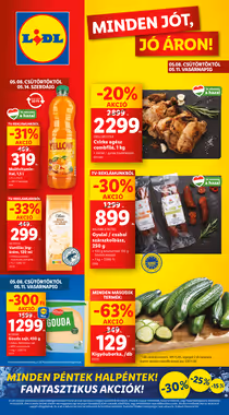Lidl akciós újság 2025.05.08-tól