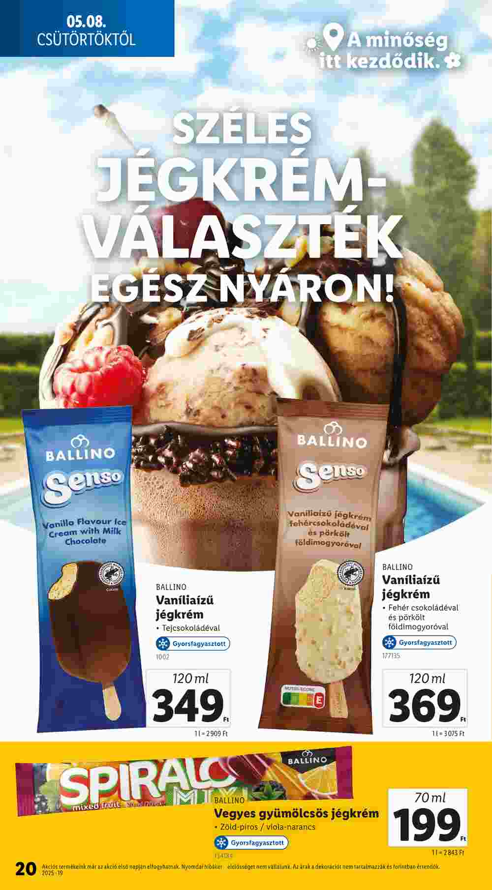 Lidl akciós újság 2025.05.08-tól - 20. oldal.