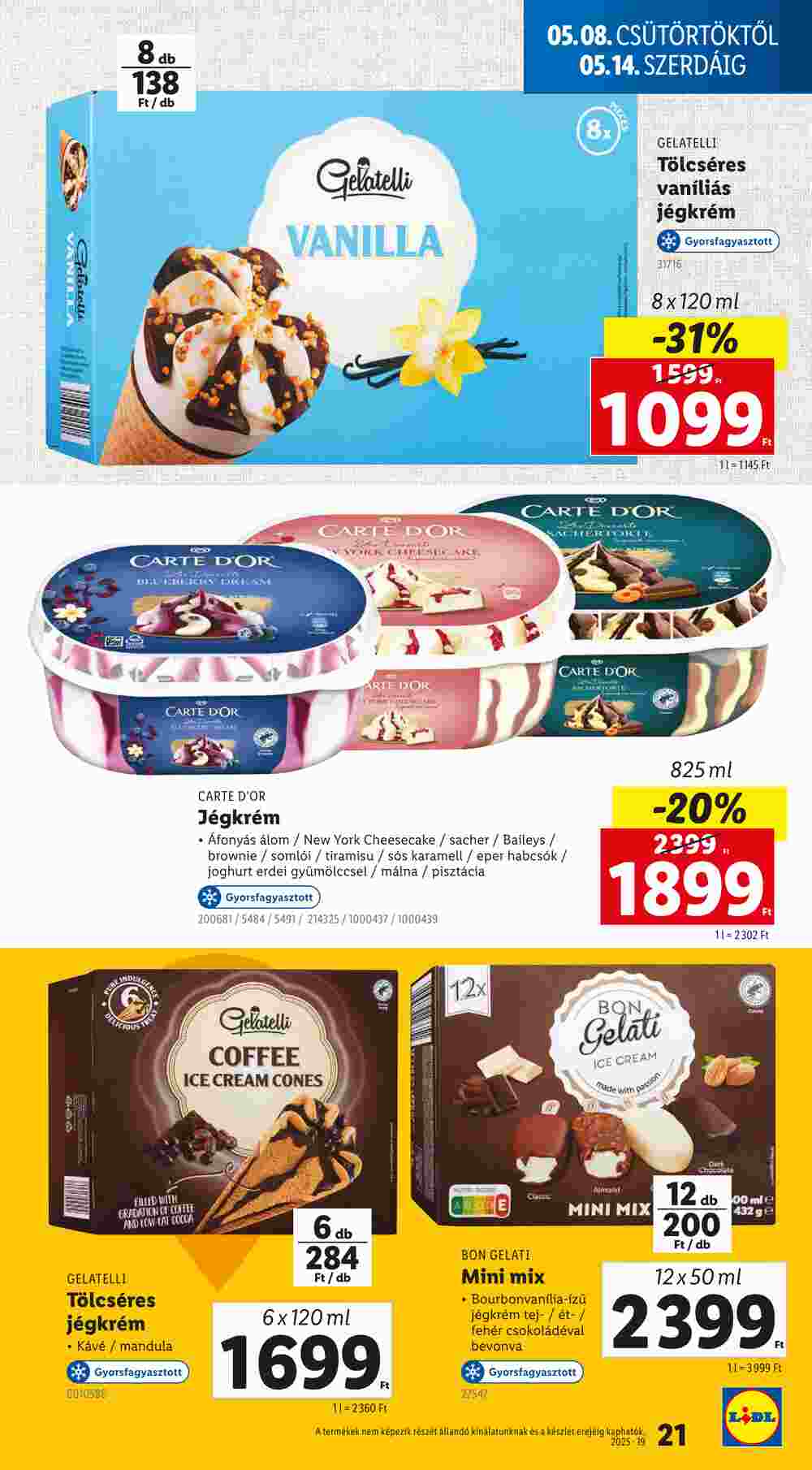Lidl akciós újság 2025.05.08-tól - 21. oldal.