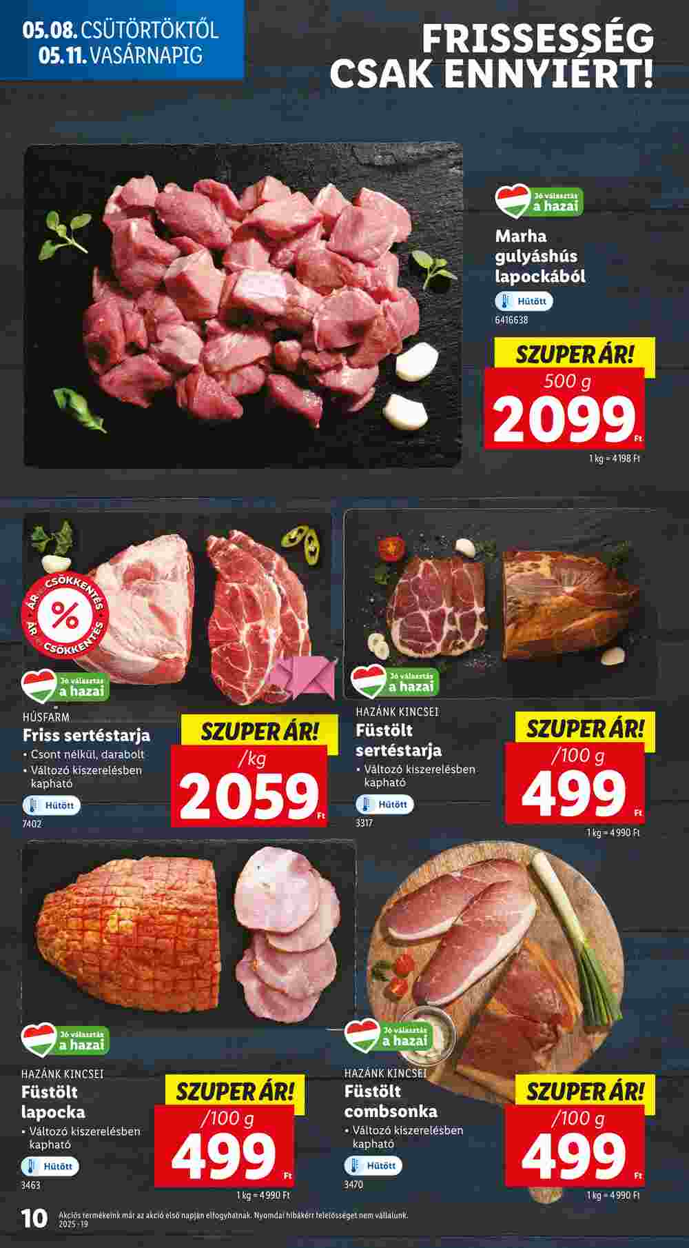 Lidl akciós újság 2025.05.08-tól - 8. oldal.
