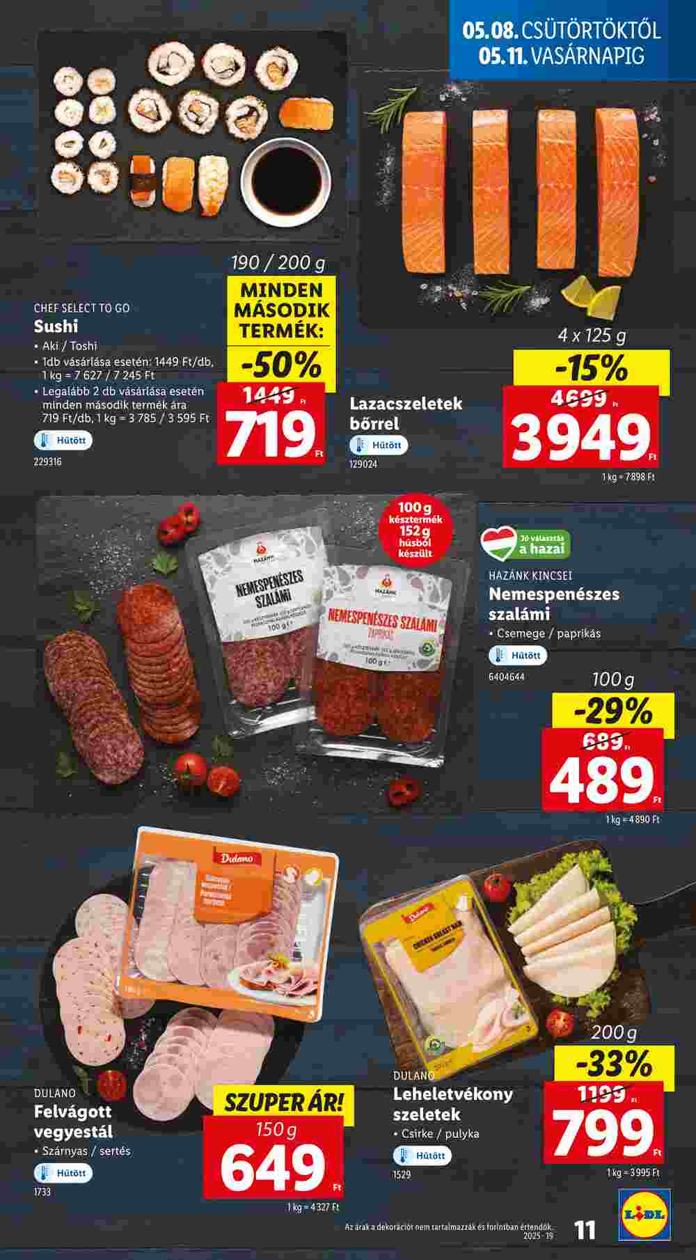 Lidl akciós újság 2025.05.08-tól - 9. oldal.