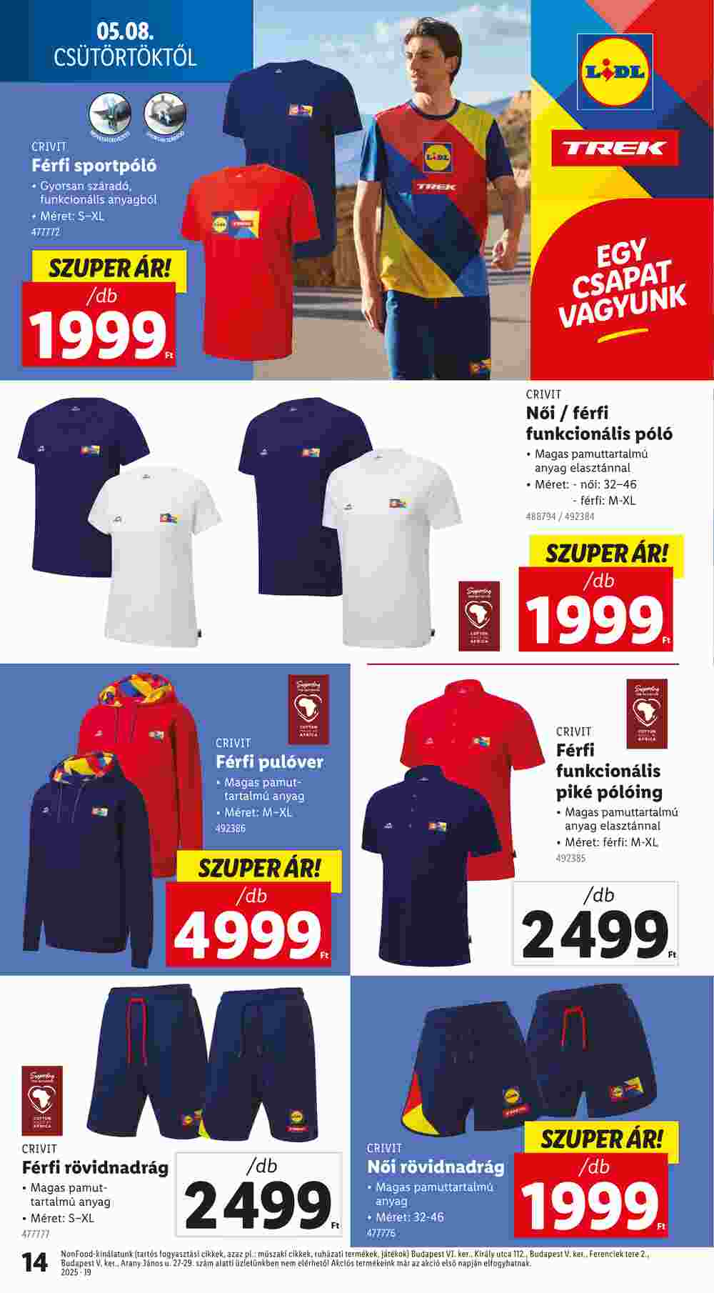 Lidl akciós újság 2025.05.08-tól - 14. oldal.