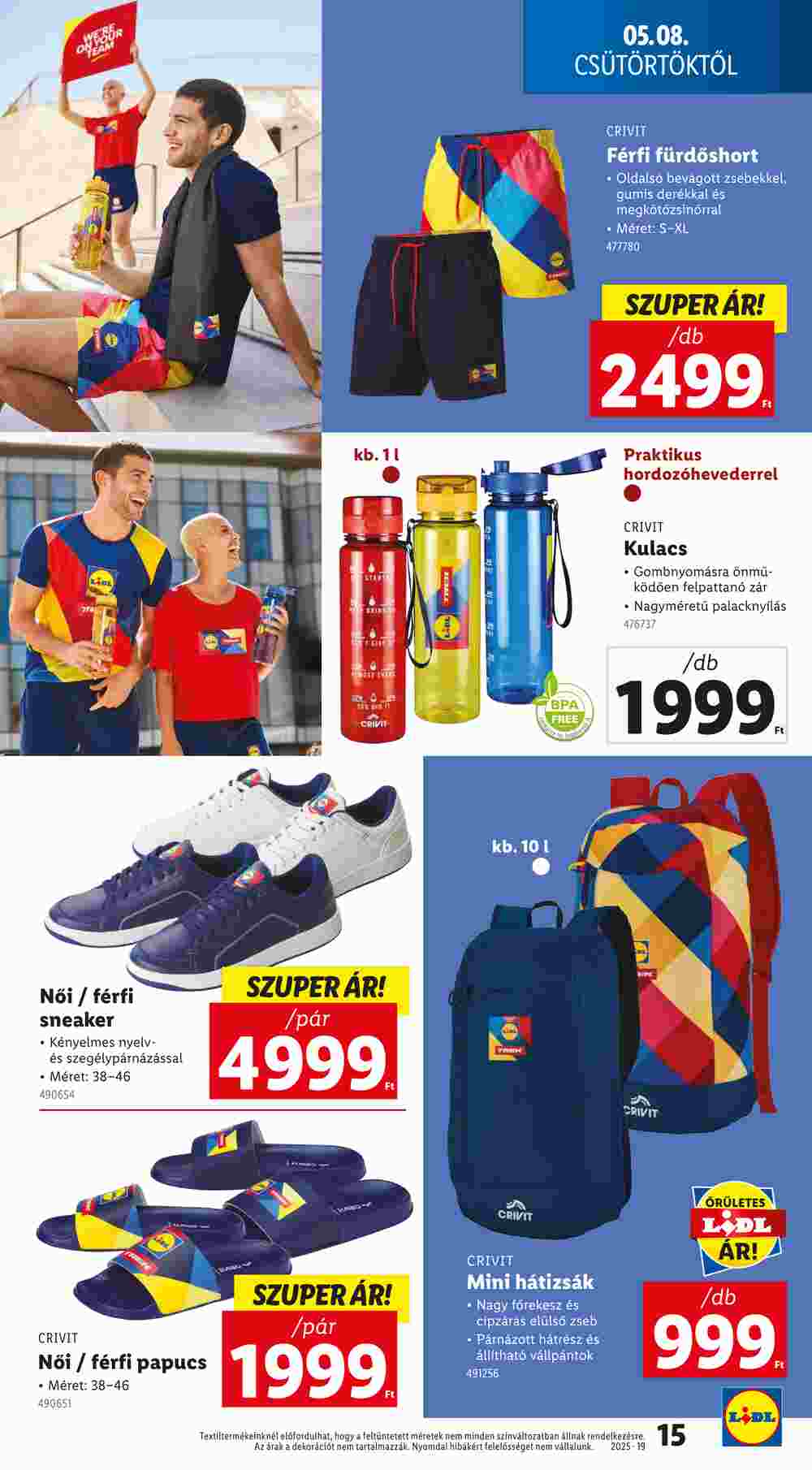 Lidl akciós újság 2025.05.08-tól - 15. oldal.