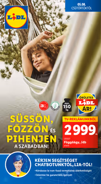 Lidl akciós újság 2025.05.08-tól