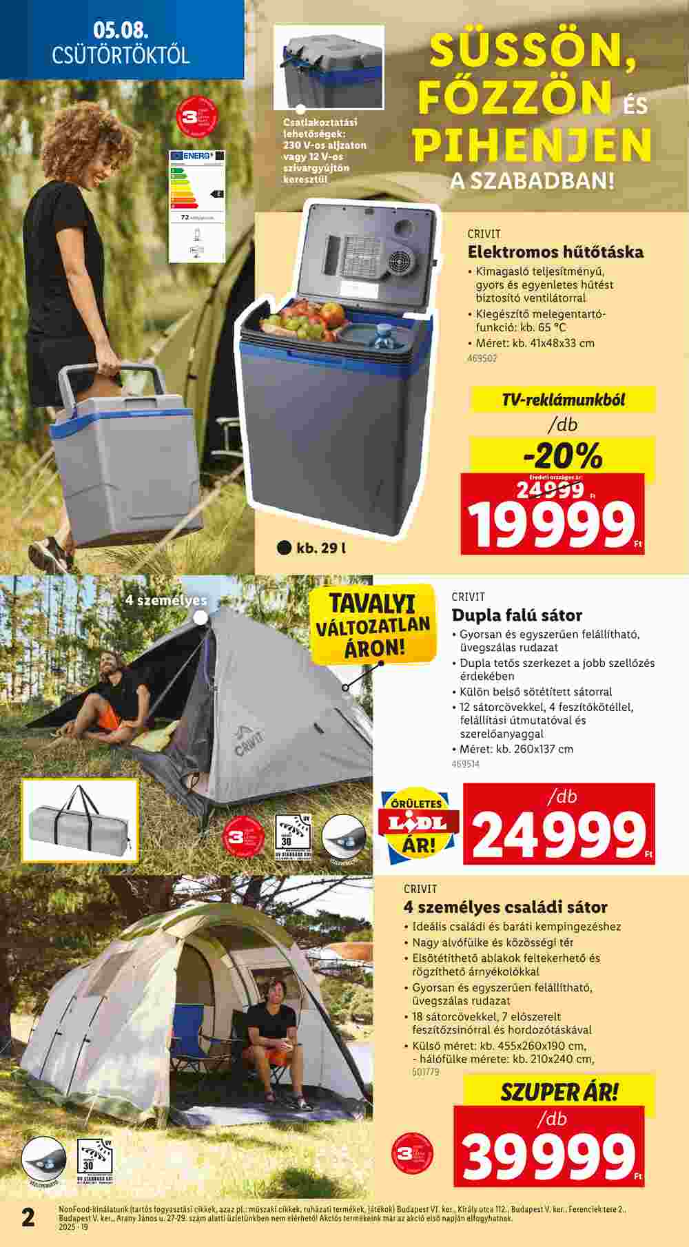 Lidl akciós újság 2025.05.08-tól - 2. oldal.