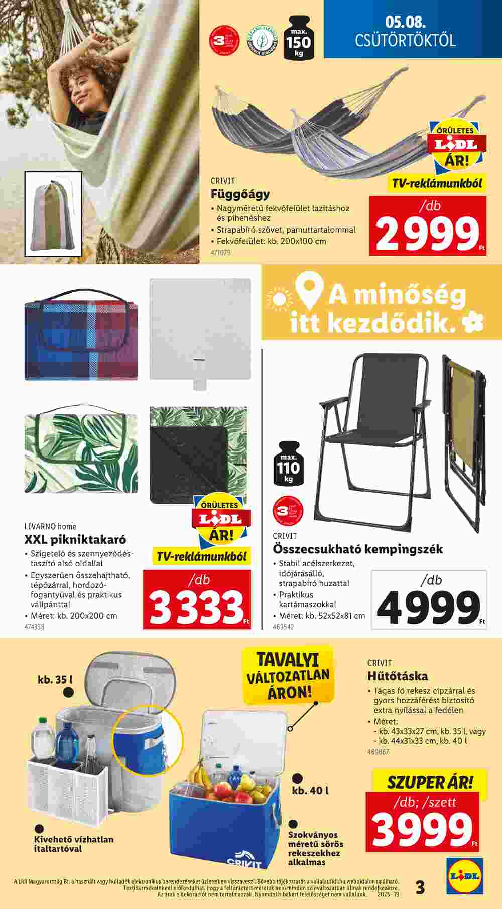 Lidl akciós újság 2025.05.08-tól - 3. oldal.