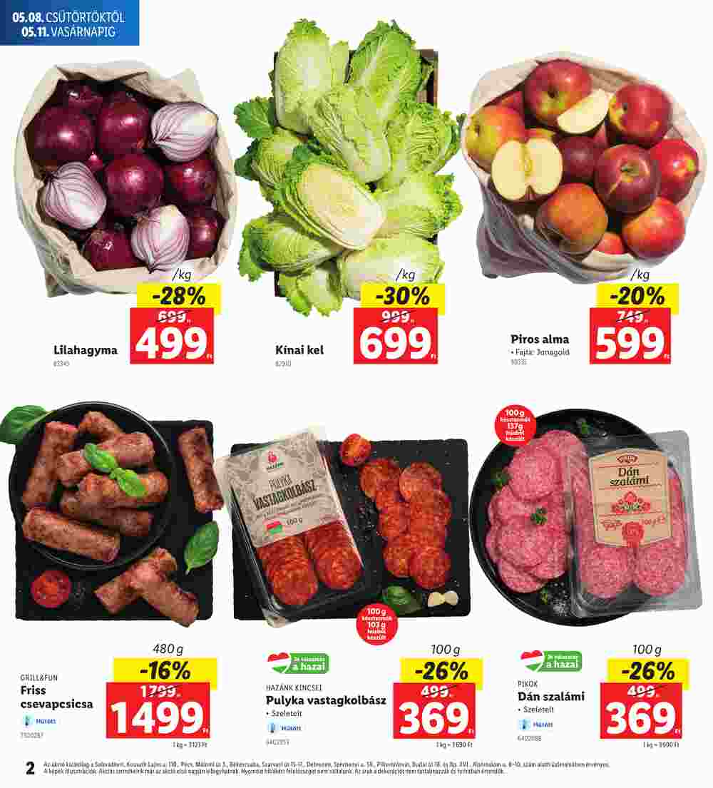 Lidl akciós újság 2025.05.08-tól - 2. oldal.