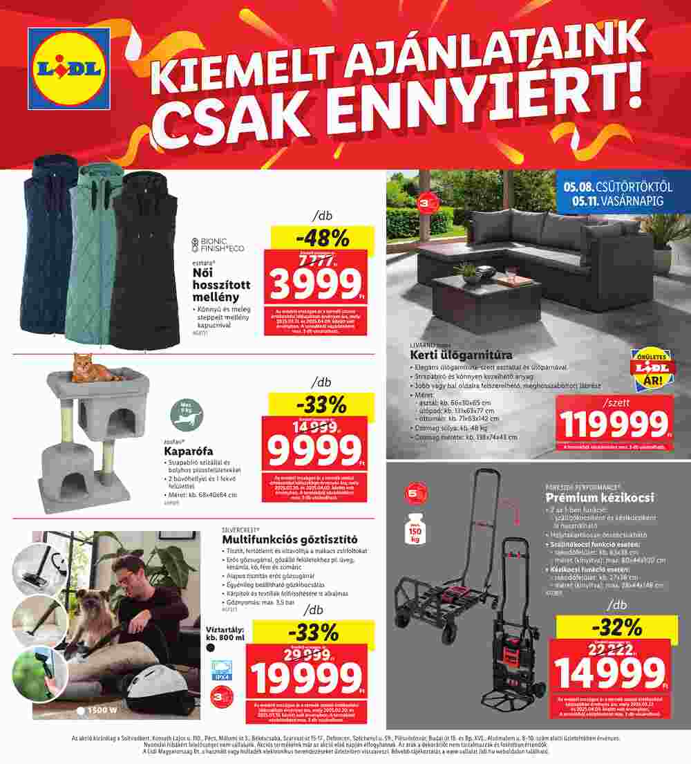 Lidl akciós újság 2025.05.08-tól - 4. oldal.