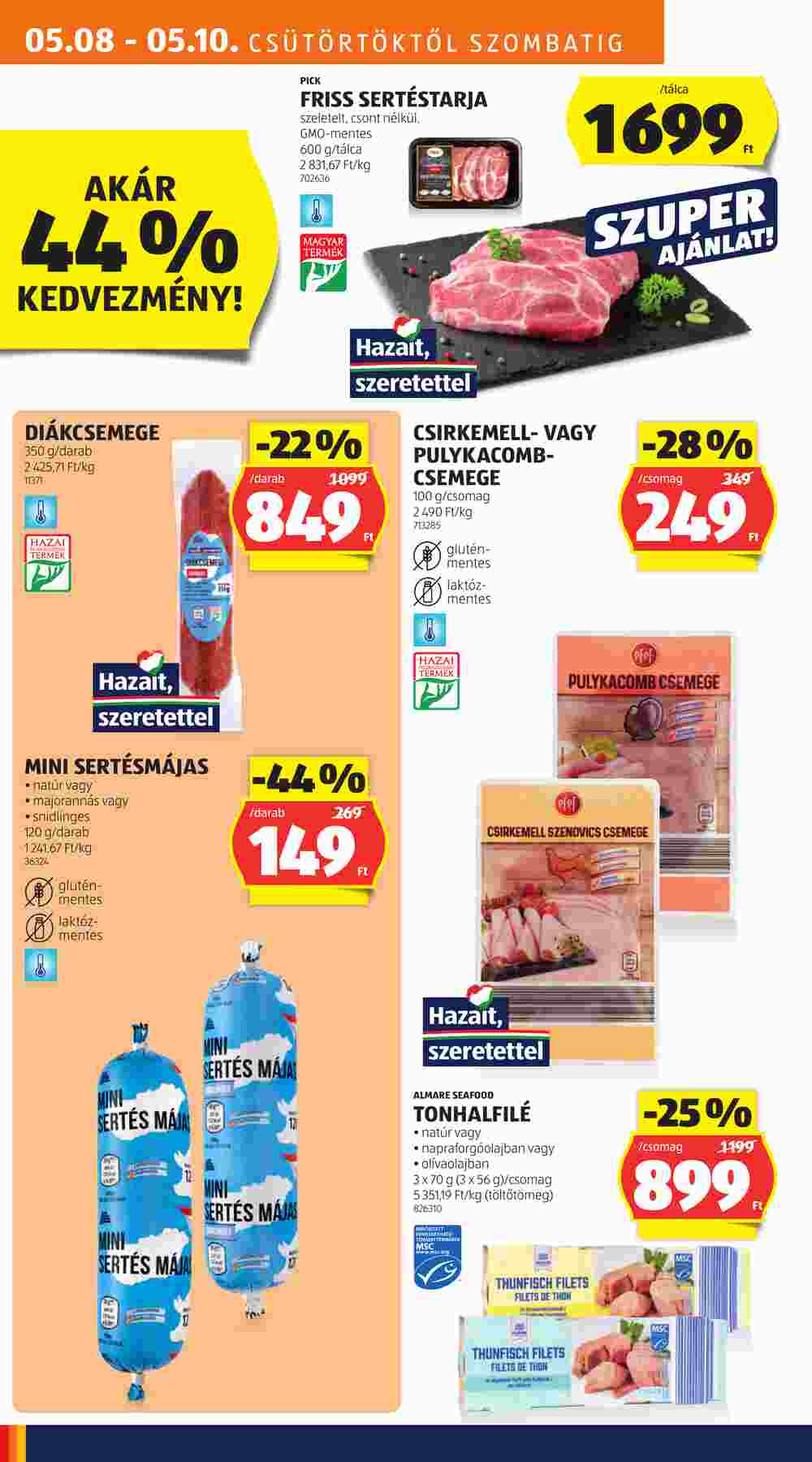 Aldi akciós újság 2025.05.08-tól - 10. oldal.
