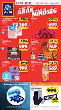 Aldi akciós újság 2025.05.08-tól
