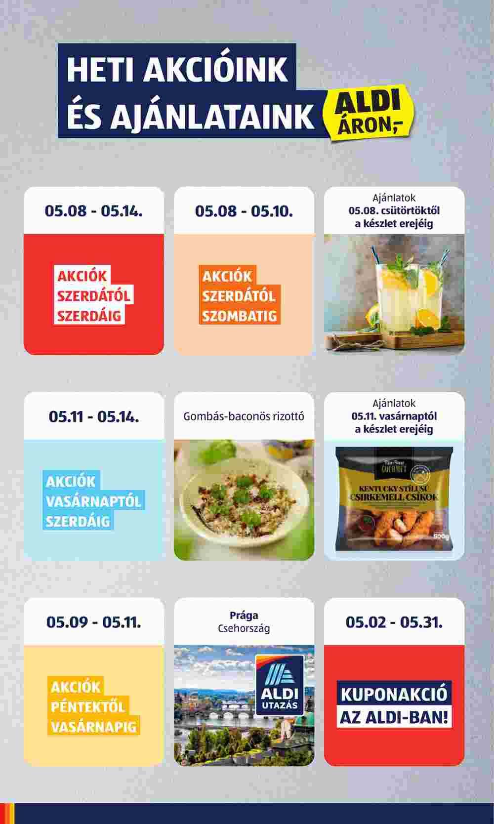 Aldi akciós újság 2025.05.08-tól - 2. oldal.