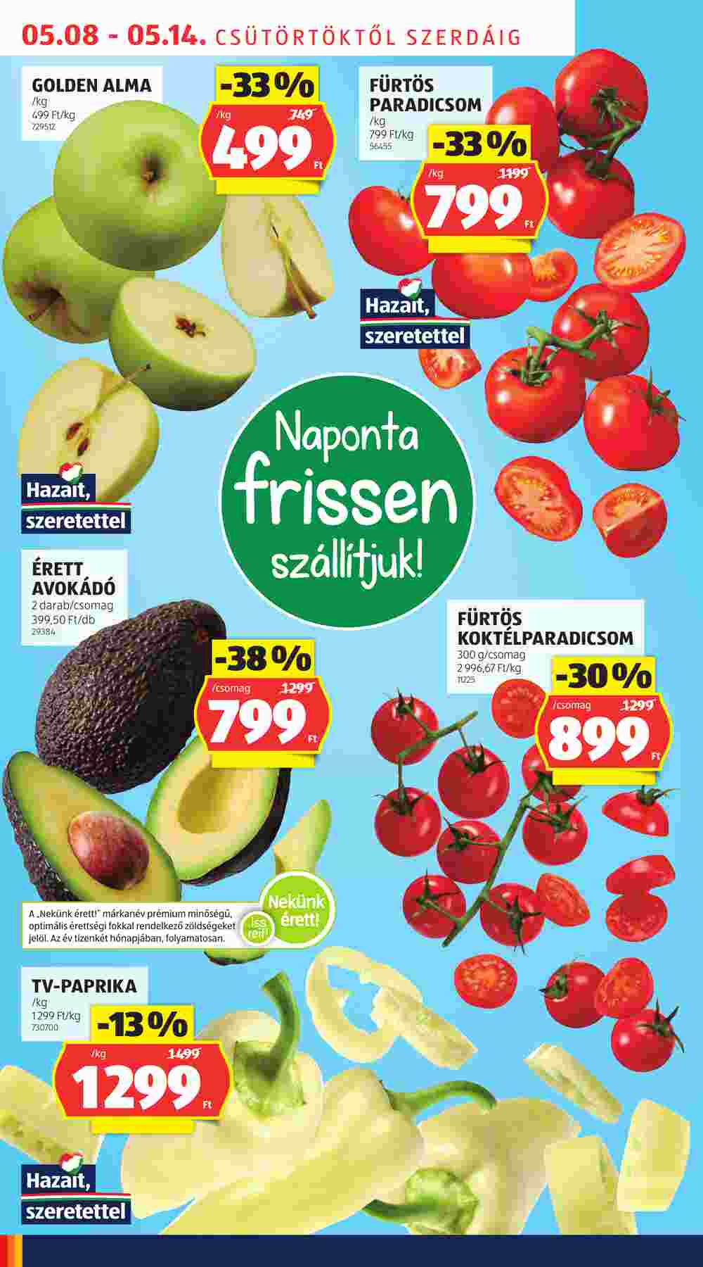 Aldi akciós újság 2025.05.08-tól - 4. oldal.