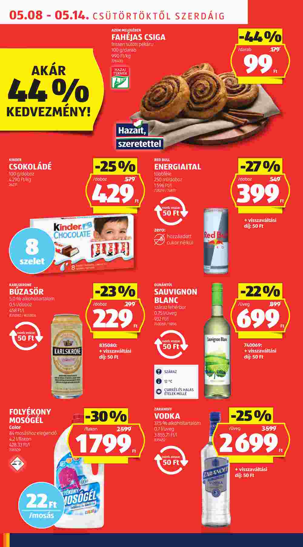 Aldi akciós újság 2025.05.08-tól - 6. oldal.