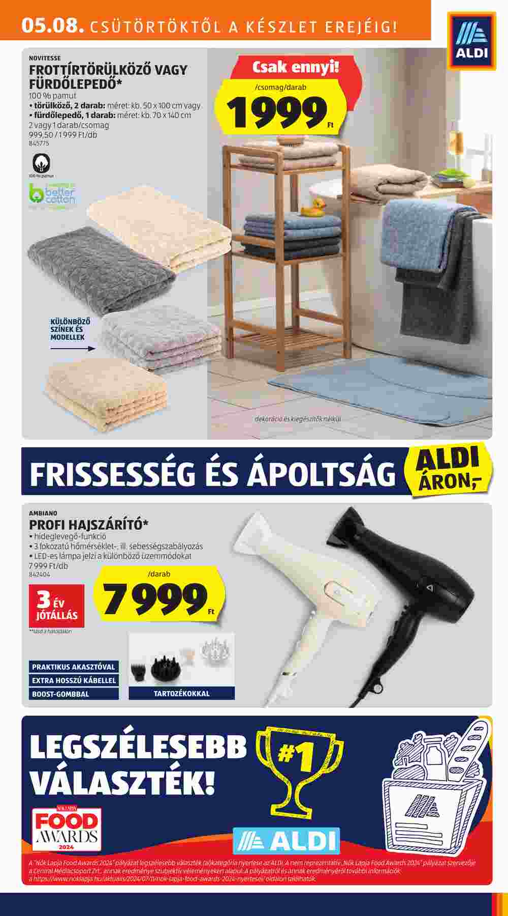Aldi akciós újság 2025.05.08-tól - 5. oldal.