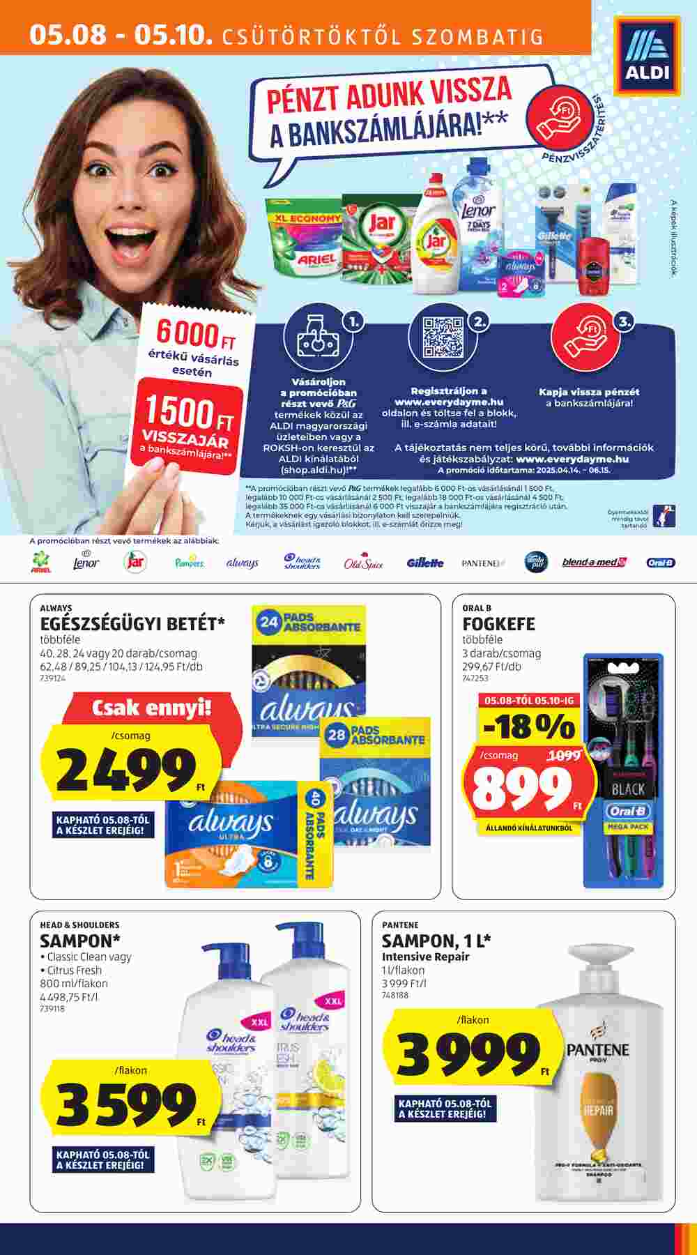 Aldi akciós újság 2025.05.08-tól - 7. oldal.