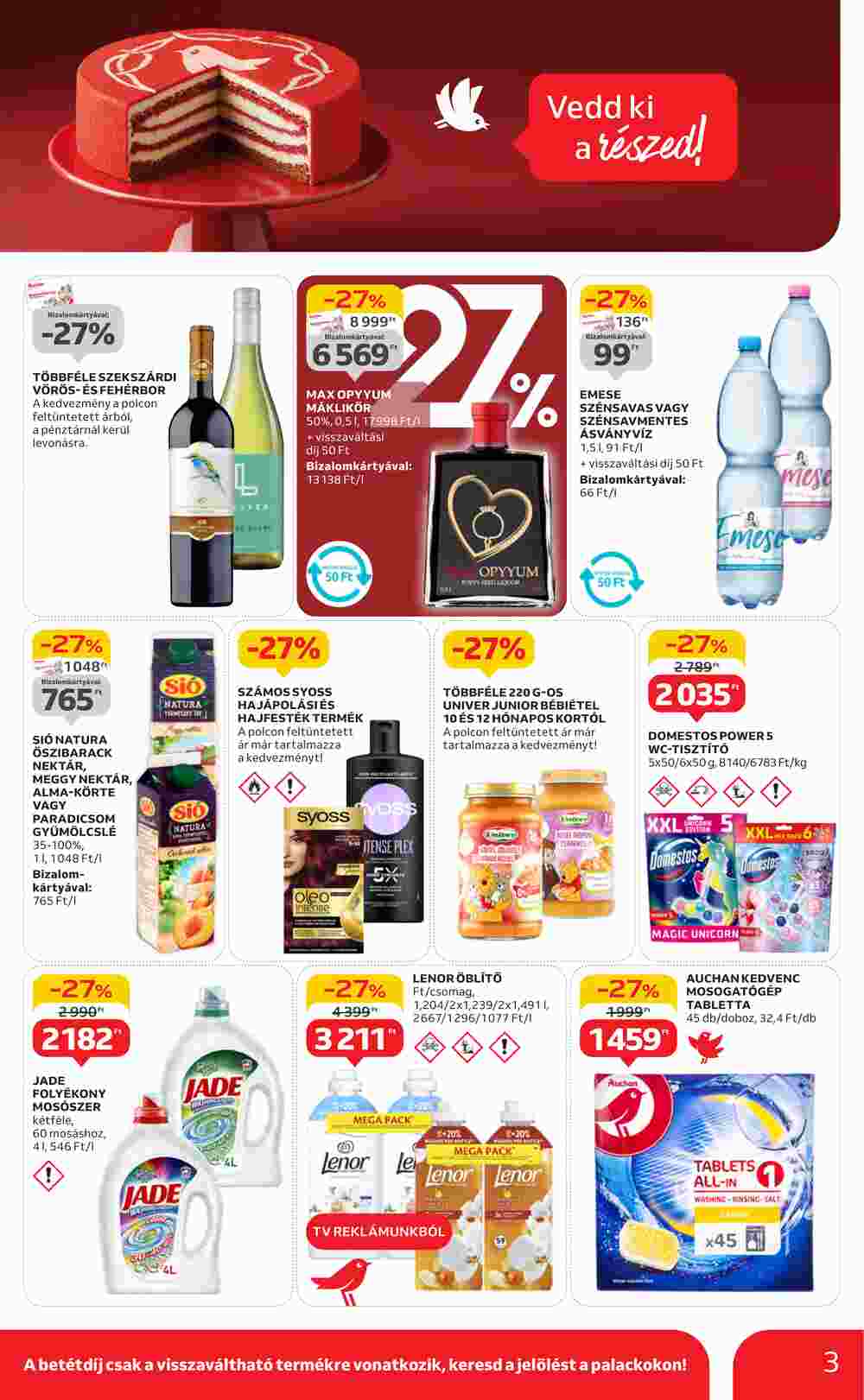 Auchan akciós újság 2025.05.08-tól - 3. oldal.