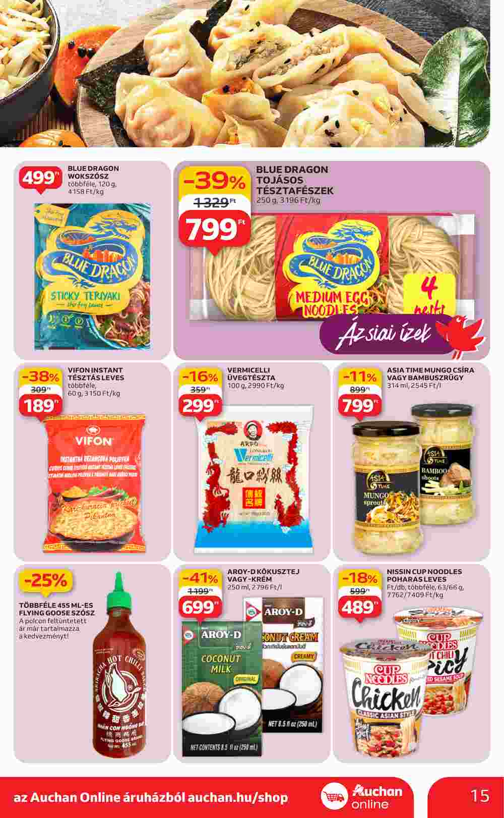 Auchan akciós újság 2025.05.08-tól - 15. oldal.