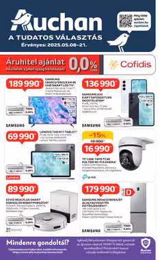 Auchan akciós újság 2025.05.08-tól