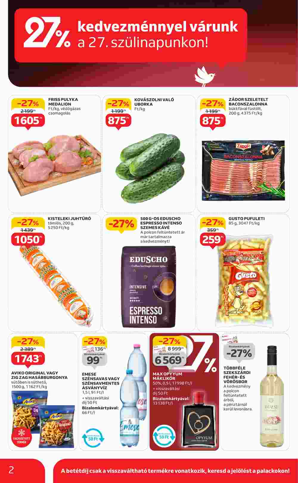 Auchan akciós újság 2025.05.08-tól - 2. oldal.