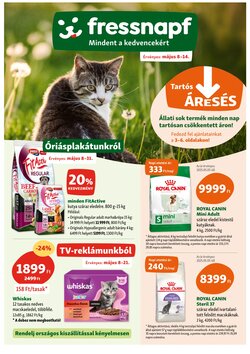 Fressnapf akciós újság 2025.05.08-tól