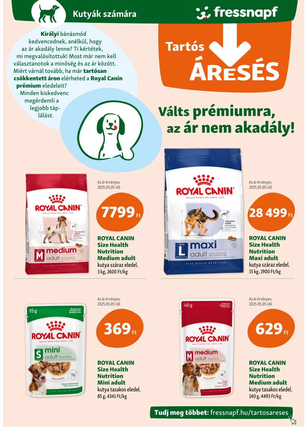 Fressnapf akciós újság 2025.05.08-tól - 3. oldal.