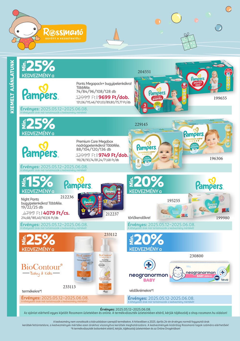 Rossmann akciós újság 2025.05.12-től - 2. oldal.