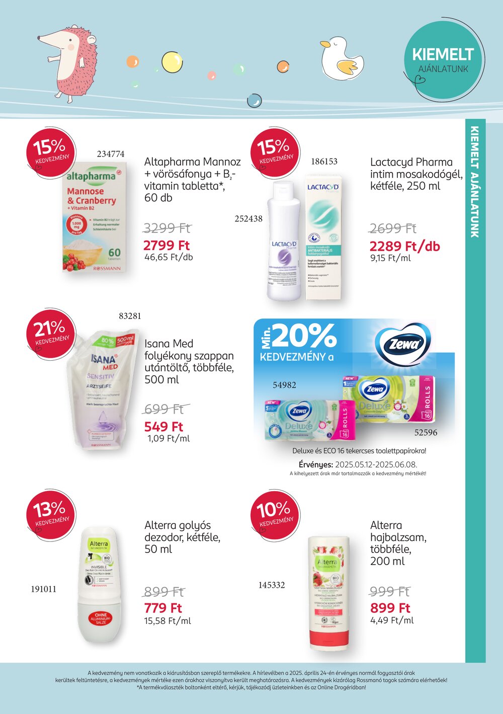 Rossmann akciós újság 2025.05.12-től - 3. oldal.