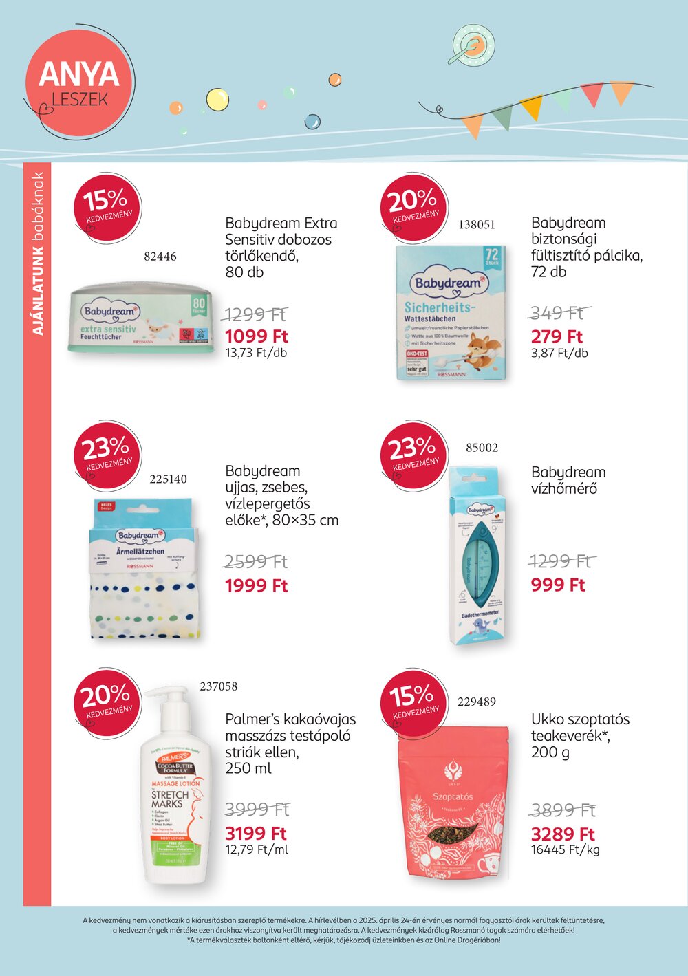 Rossmann akciós újság 2025.05.12-től - 6. oldal.