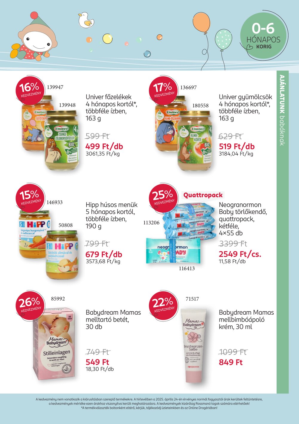 Rossmann akciós újság 2025.05.12-től - 7. oldal.