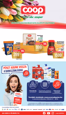 Coop akciós újság 2025.05.14-től