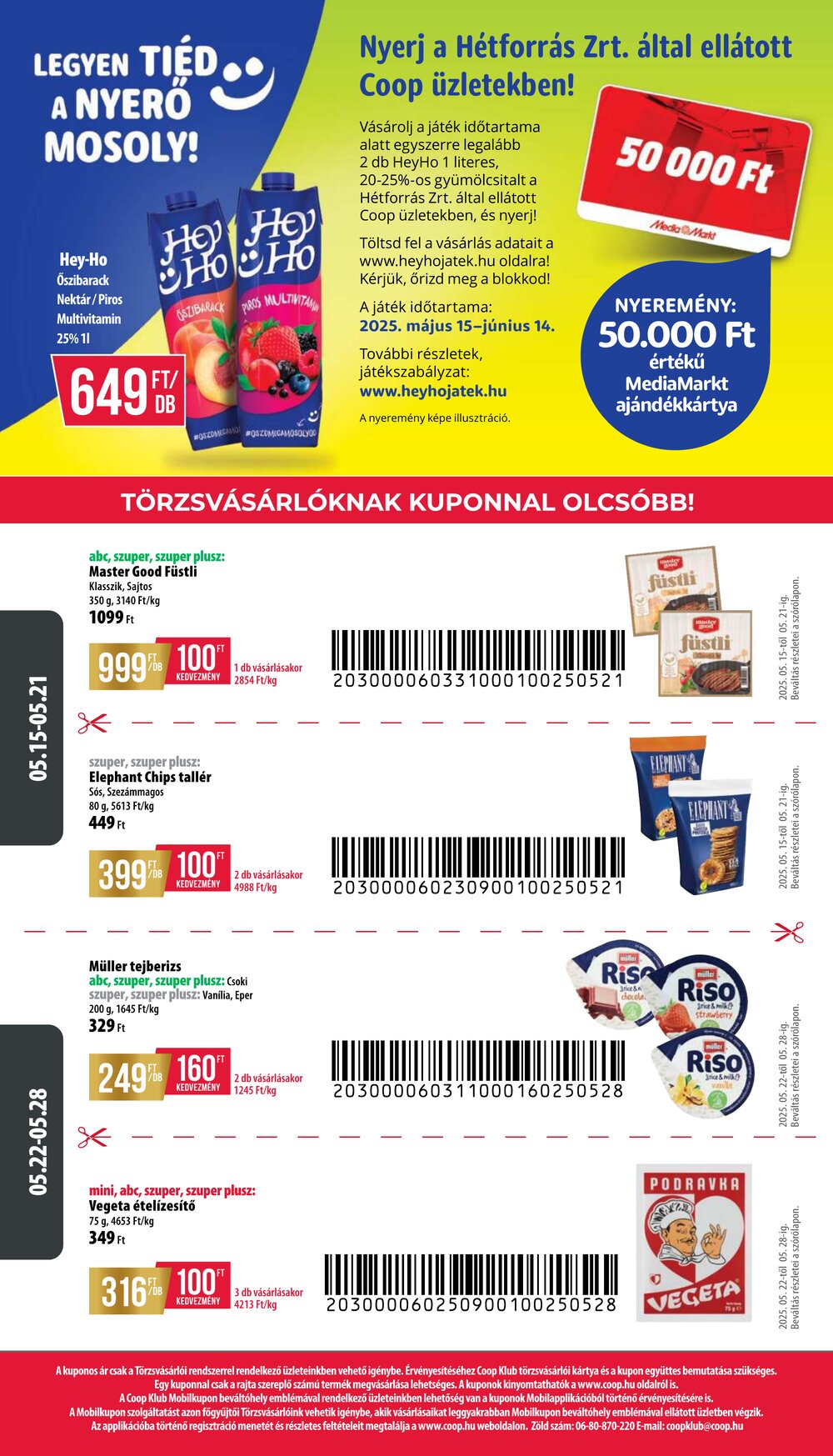Coop akciós újság 2025.05.14-től - 12. oldal.