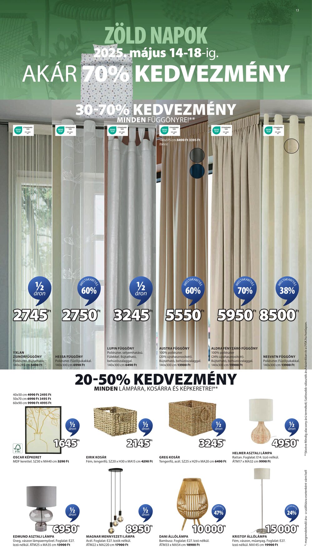 JYSK akciós újság 2025.05.14-től - 14. oldal.