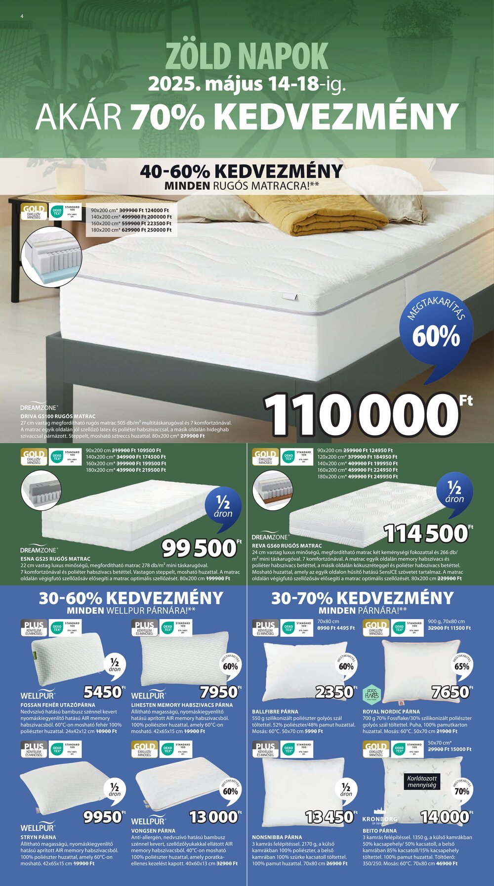 JYSK akciós újság 2025.05.14-től - 5. oldal.