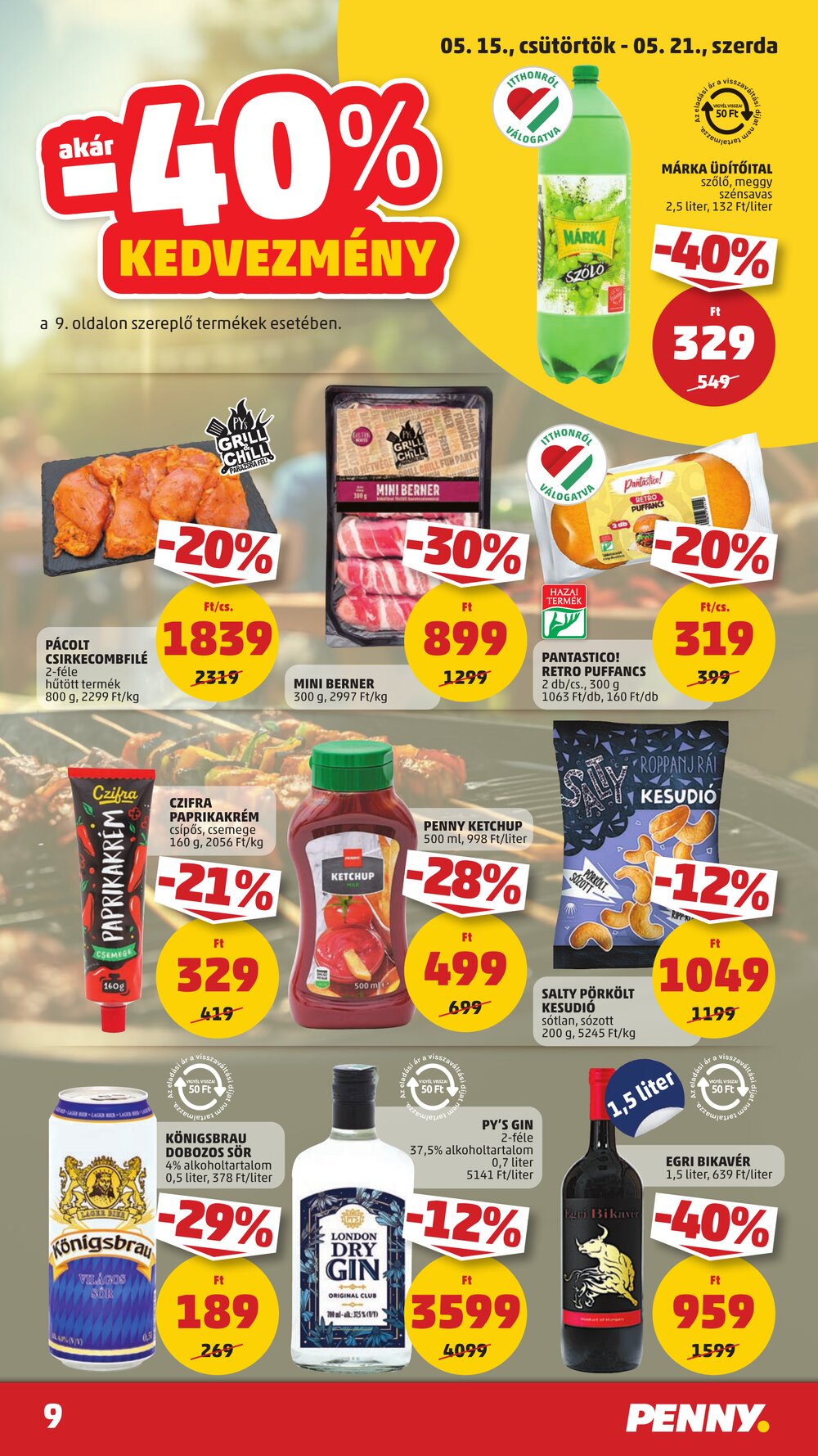 Penny Market akciós újság 2025.05.15-től - 11. oldal.